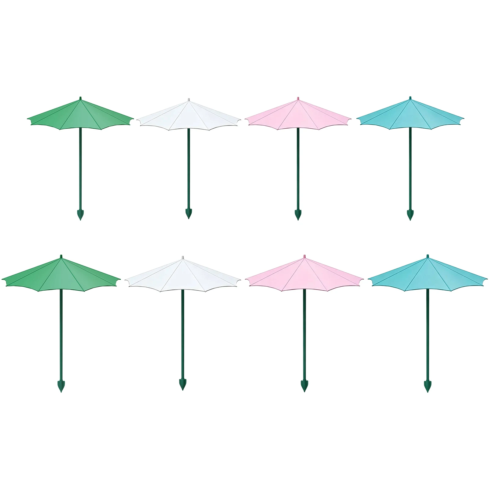 1/3Pcs Outdoor Plant Sun Shade Canopy Weatherproofs Plant Sun Protection Umbrella Anti-Scorch With Stake Outdoor Garden Supplies