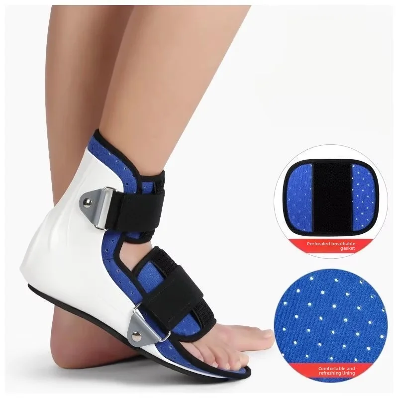Breathable Ankle Stabilizer Brace  Anti-slip Sole for Ankle Sprain Fracture Tendon Injury Rehabilitation Support Replace Plaster