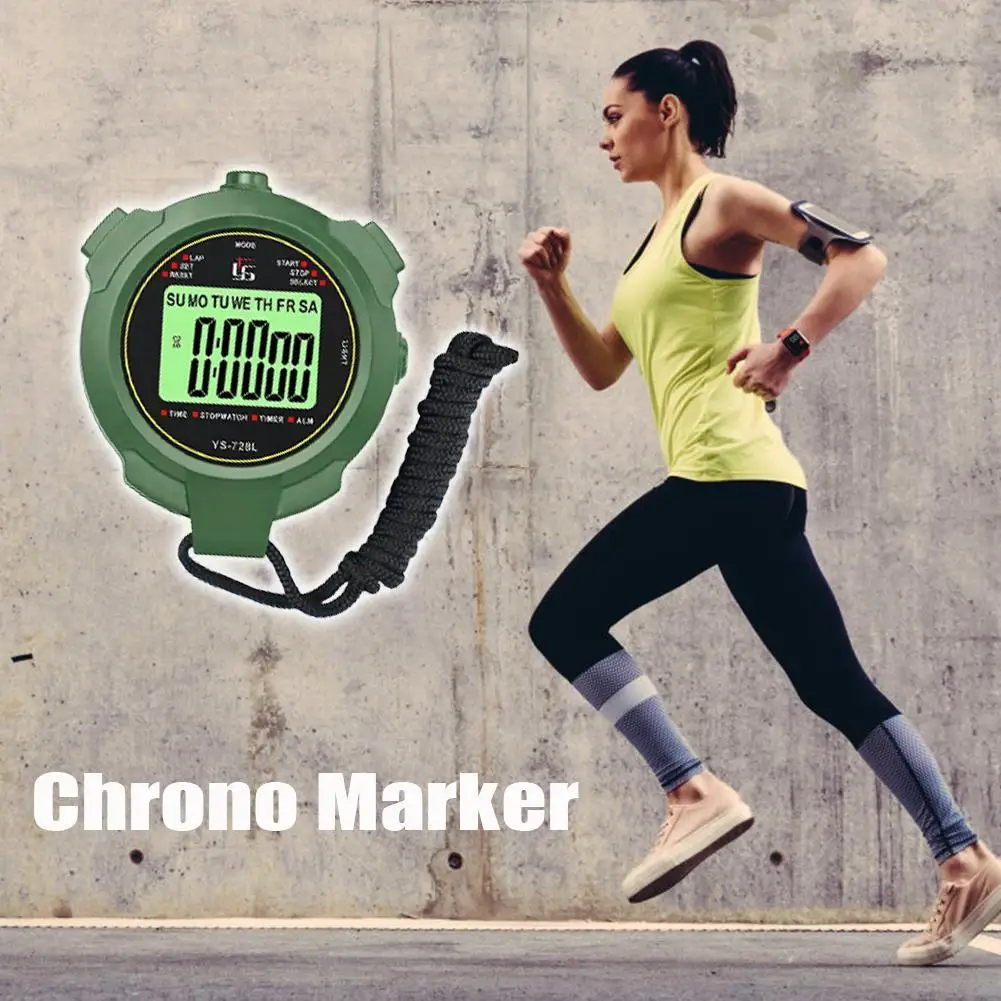 

Digital Stopwatch Training Timer Portable Sports Running Chronograph Stop Watch