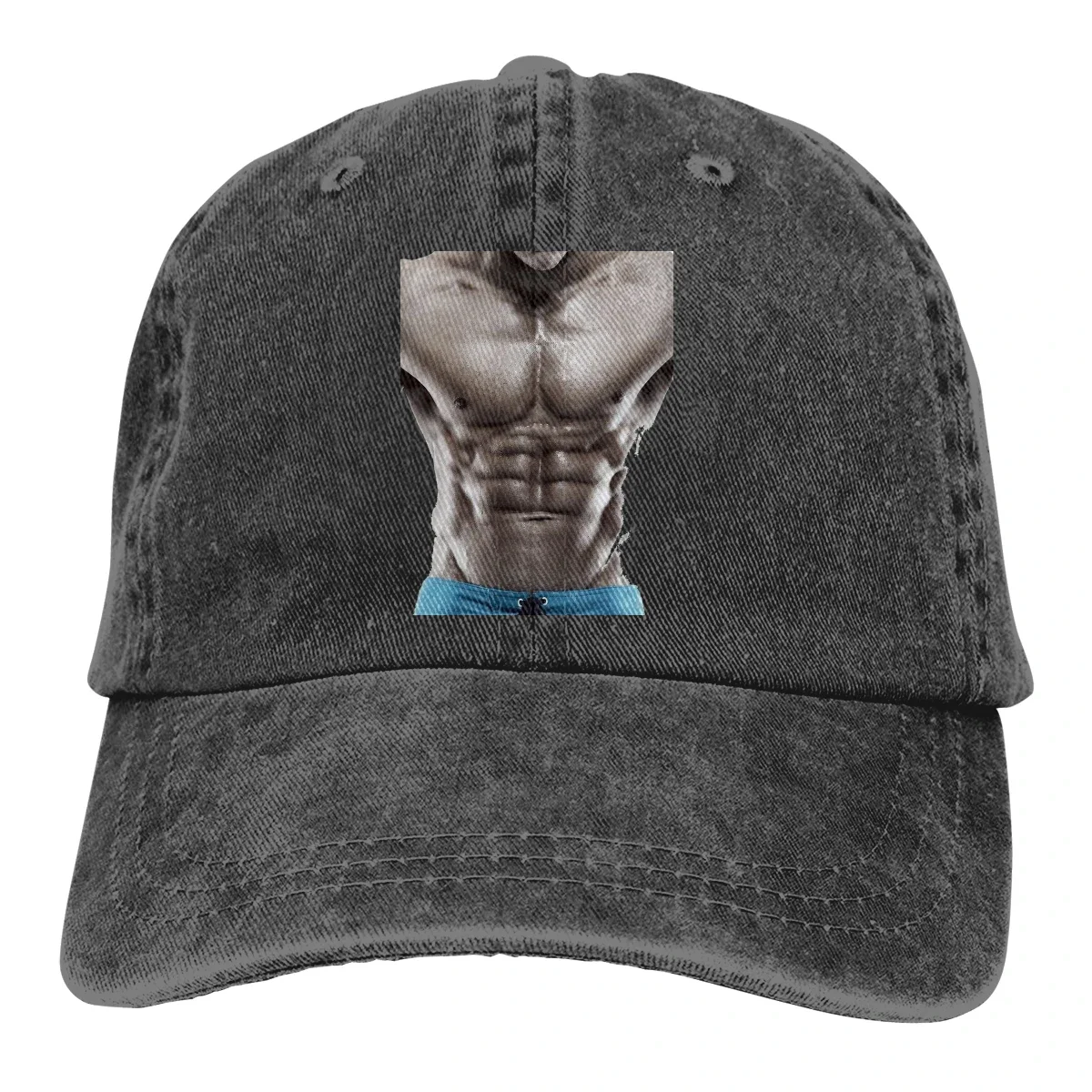 Six Pack Sexy Ripped Muscle The Baseball Cap Peaked capt Sport Unisex Outdoor Custom Bodybuilding Ripped Muscle Training Hats