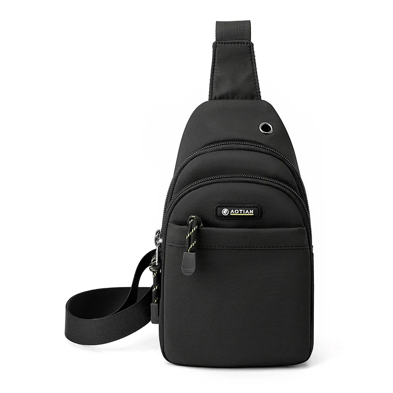 

Men's Fashion Mini Chest Bag High-quality Simple Trend Crossbody Bag Outdoor Waterproof Oxford Mobile Phone ID Card Shoulder Bag
