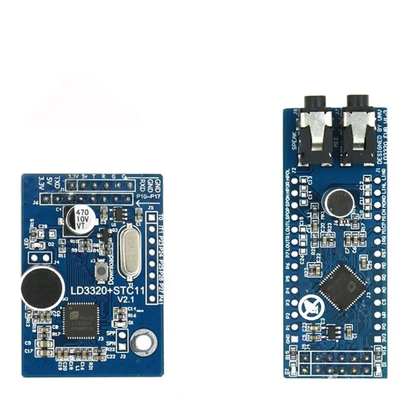 A41Z-LD3320 Speech Recognition Module Serial Port /SPI Interface Intelligent Voice Control Development Board