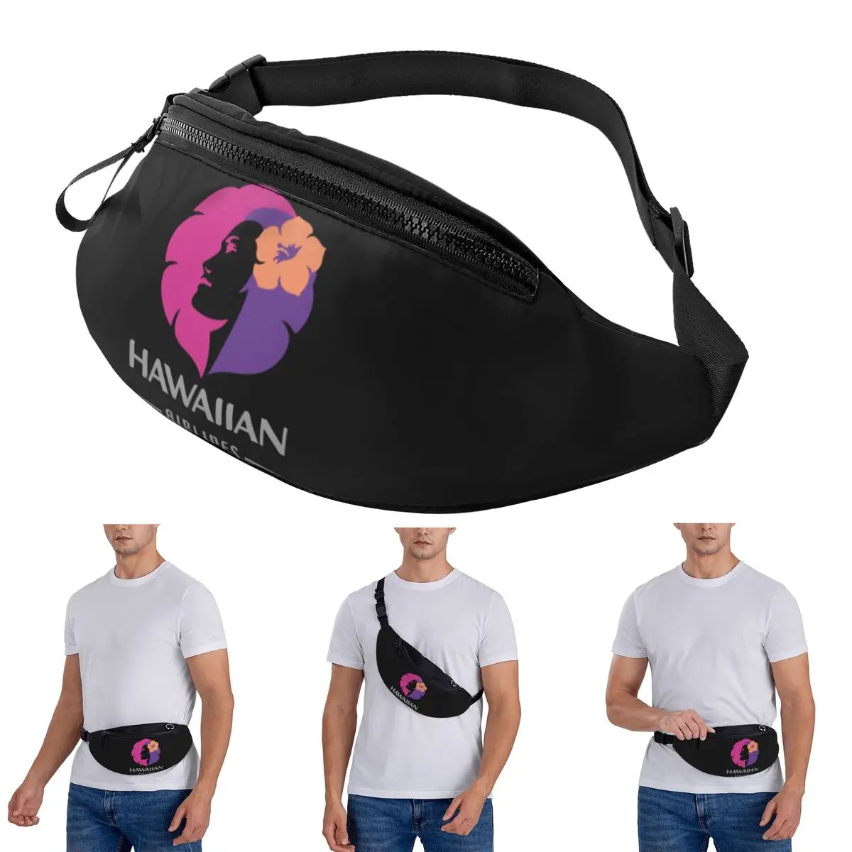 Crossbody Waist Bag Hawaiian Airlines Herc Travel End Of Southern Summer Sale Men Women Fanny Pack Travel Running Money
