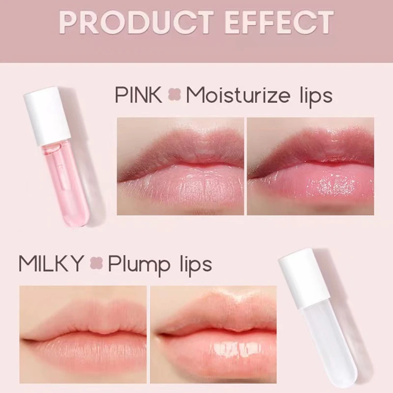 DEROL™ Lip Plumper Kit Day Night Instant Volume Lips Plumper Oil Moisturizing Repairing Reduce Lip Fine Line Serum Cosmetic