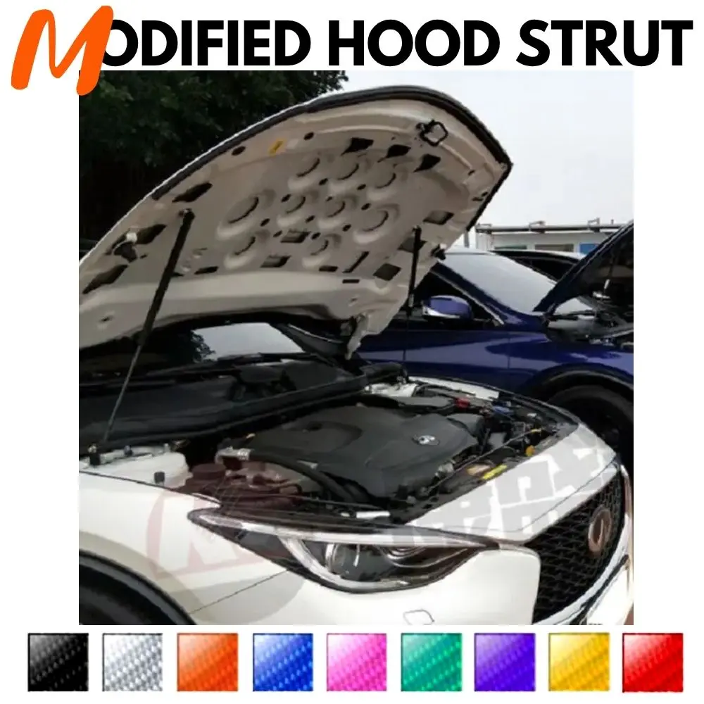 Front Hood Struts for Infiniti QX30 2016-2019 SUV Shock Lift Supports Bonnet Gas Dampers Springs No-Drill