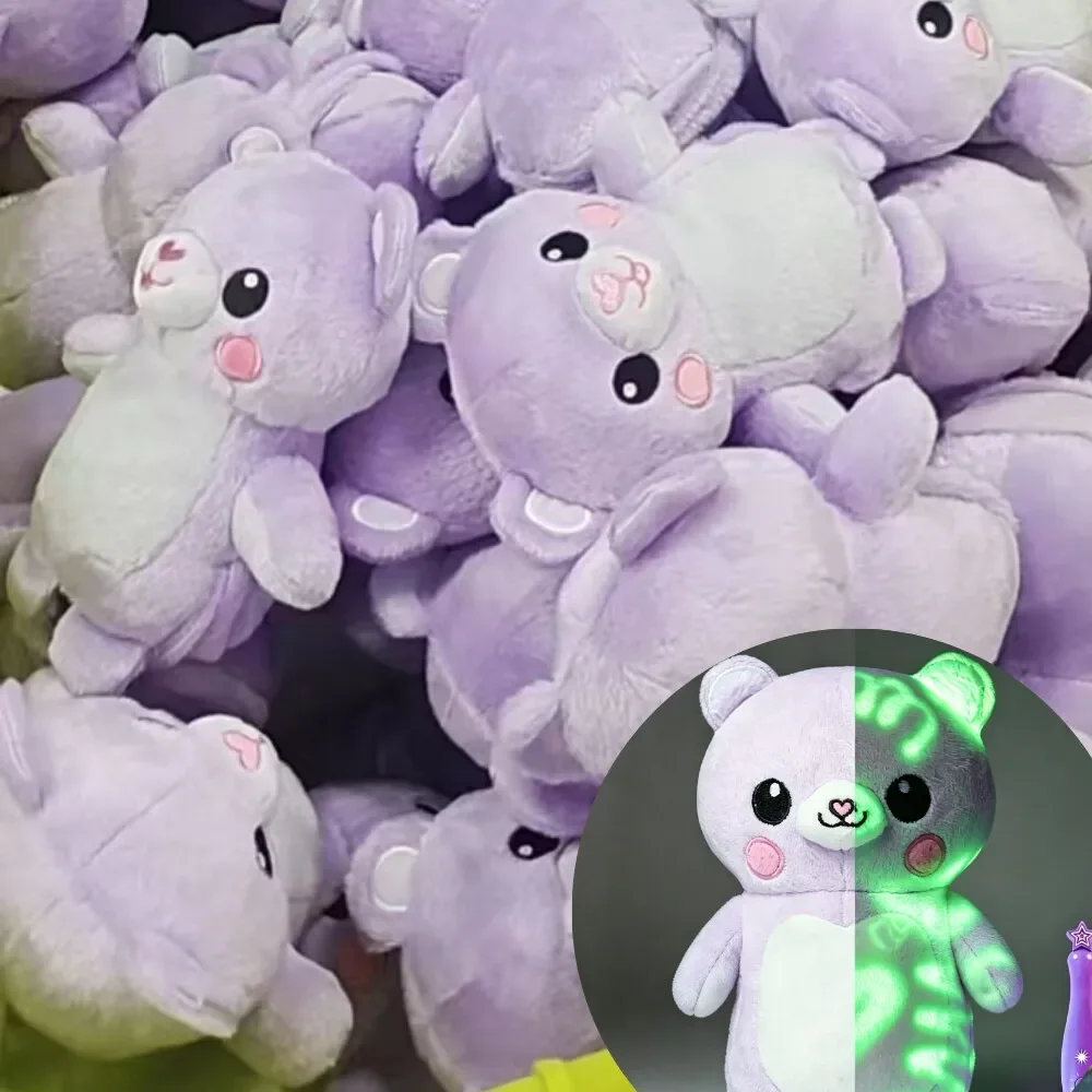 In Stock !!!2026 NEW Luminous Baby Plush Doll Night Light Painting Soothing Children's Toy Gift Bedtime Accompanying Travel Doll