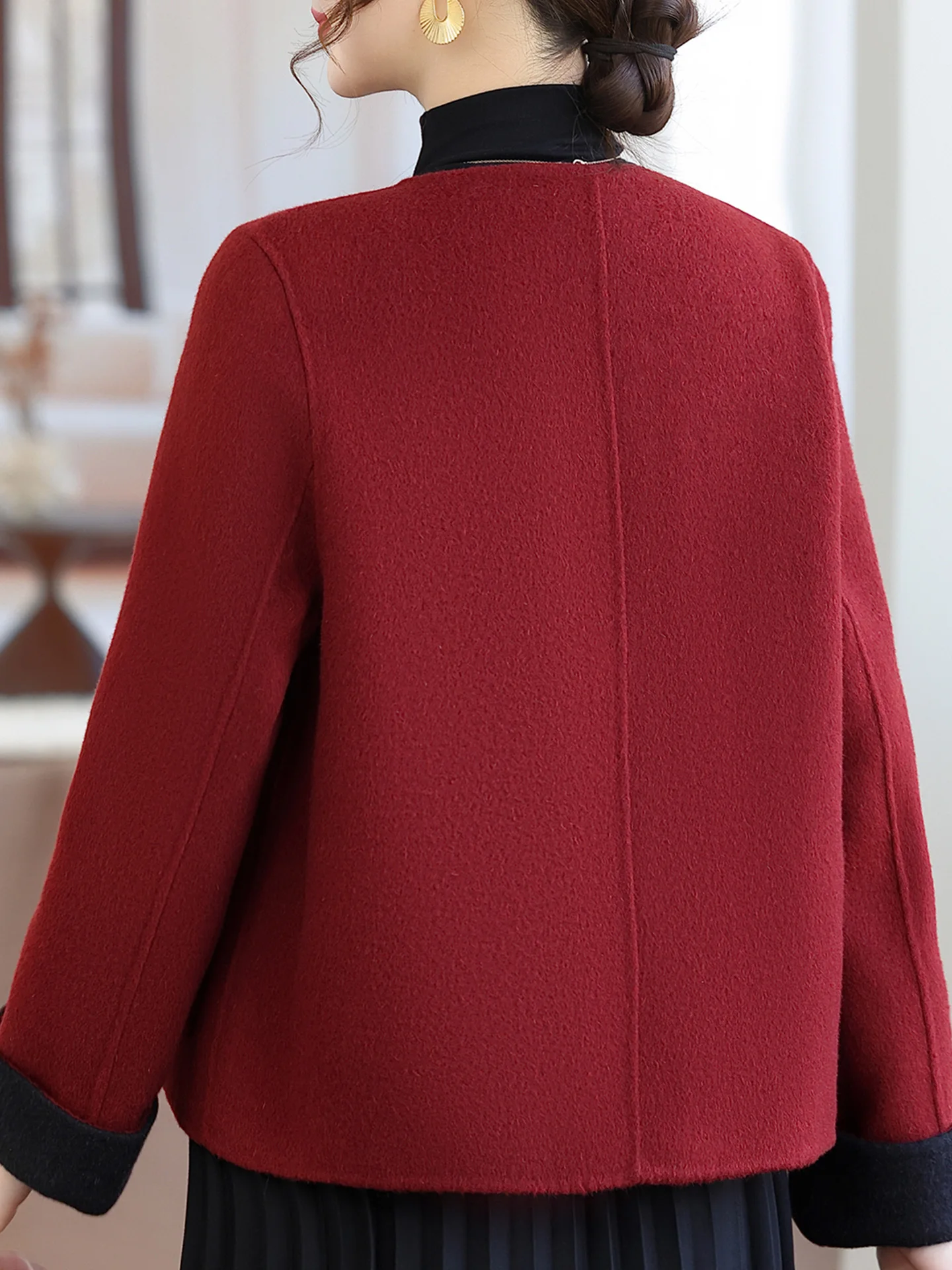 Manteau en laine double face, - Women Fashion Over The Years avis et prix