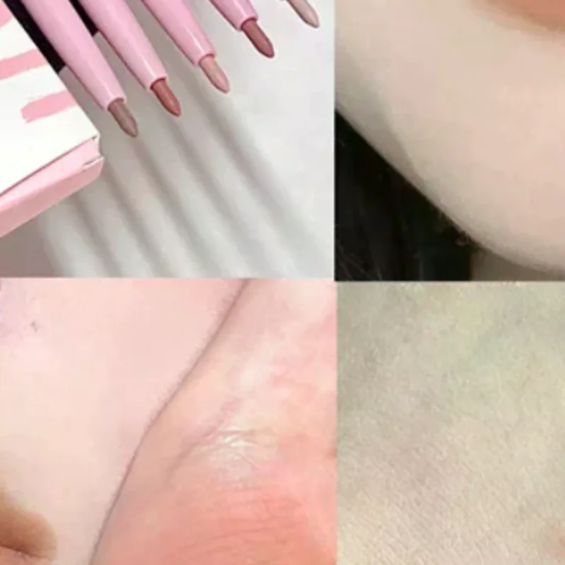 ดินสอเขียนขอบปากเนื้อแมทท์แบบสองหัว 1 ชิ้น พร้อมแปรงทาปากแบบฟูฟ่อง ติดทนนาน เนื้อกำมะหยี่ ลิปสติกเนื้อแมทท์แบบละอองน้ำ สำหรับเขียนขอบปาก