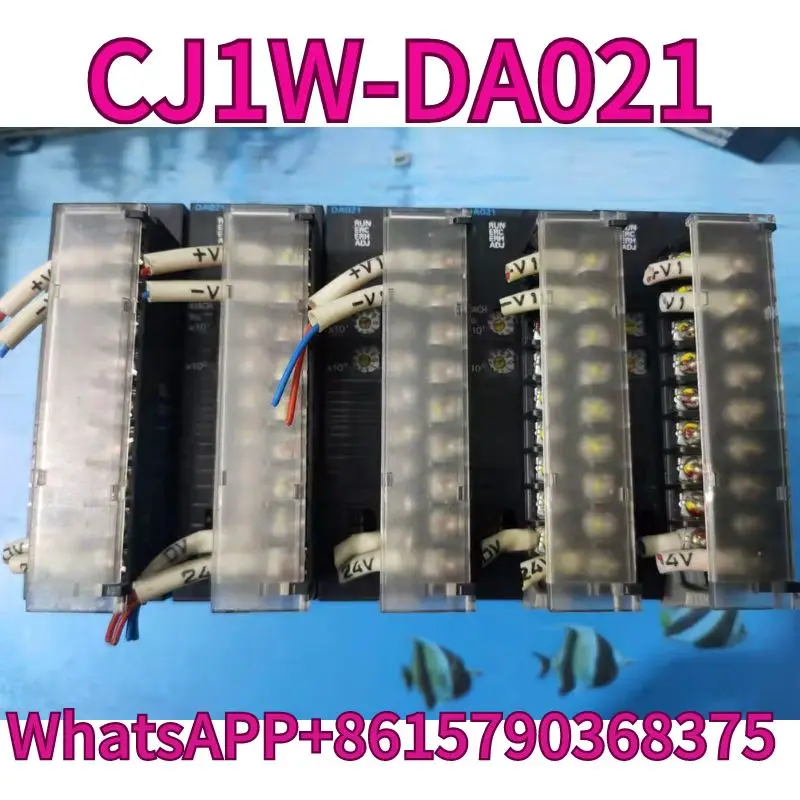 

Used CJ1W-DA021 PLC expansion module