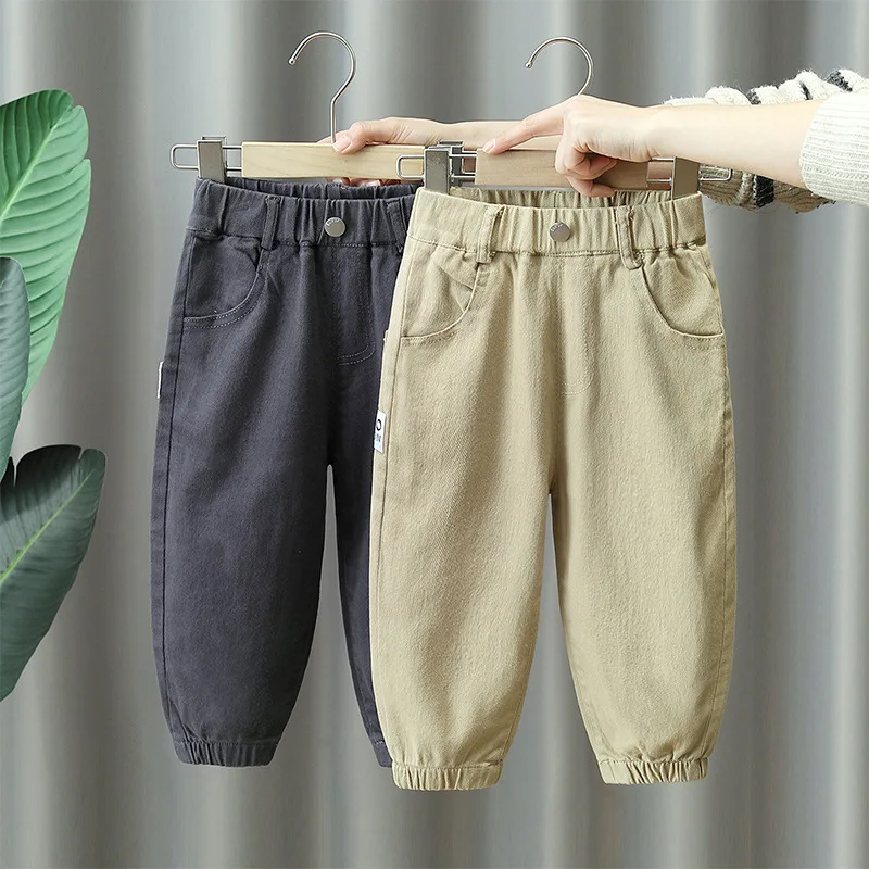 

Children's Clothing Boys Pants Girls Casual Pants Spring Autumn New Fashion Boys Leisure Pants Children's Casual Trousers 2-7Y