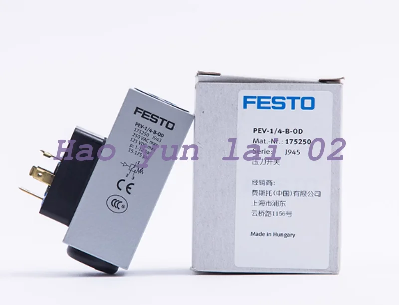 1pcs New For FESTO Pressure switch PEV-1/4-B-OD 175250