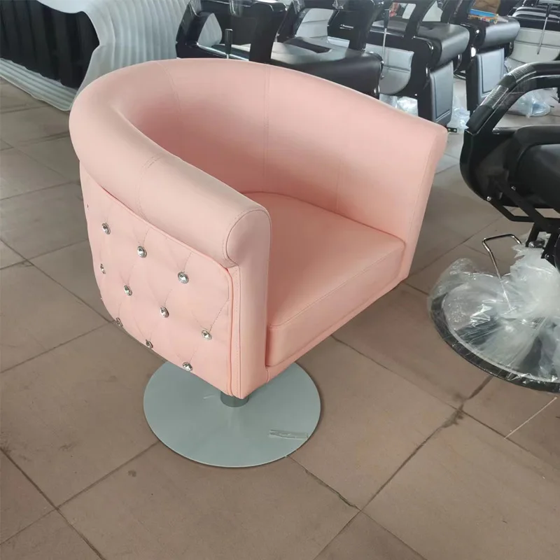 ML Hair chair barber shop special hair chair with drill pull buckle rotating lift perm and dyeing