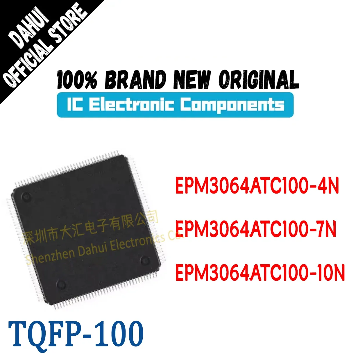 

EPM3064ATC100-4N EPM3064ATC100-7N EPM3064ATC100-10N TQFP-100 Programmable Logic Chip IC New Original