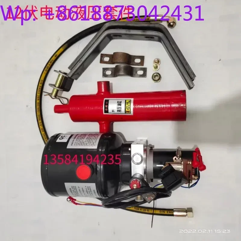 

Fuel electric tricycle hydraulic dump truck modification 12v48v60v72v battery machine button control dump