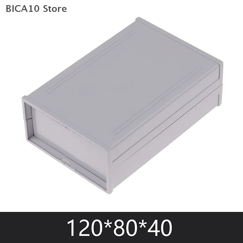 1pcs PCB Instrument Box Enclosure Electronic Project Case DIY 120x80x40mm Wire Junction Boxes