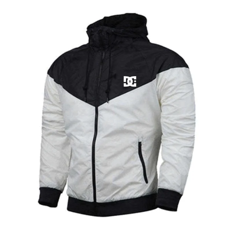 2024 Nieuwe Lente-En Herfstmerk Heren Winddicht Jack Casual Hoge Kwaliteit Baseball Jack Outdoor Sportjack Met Capuchon