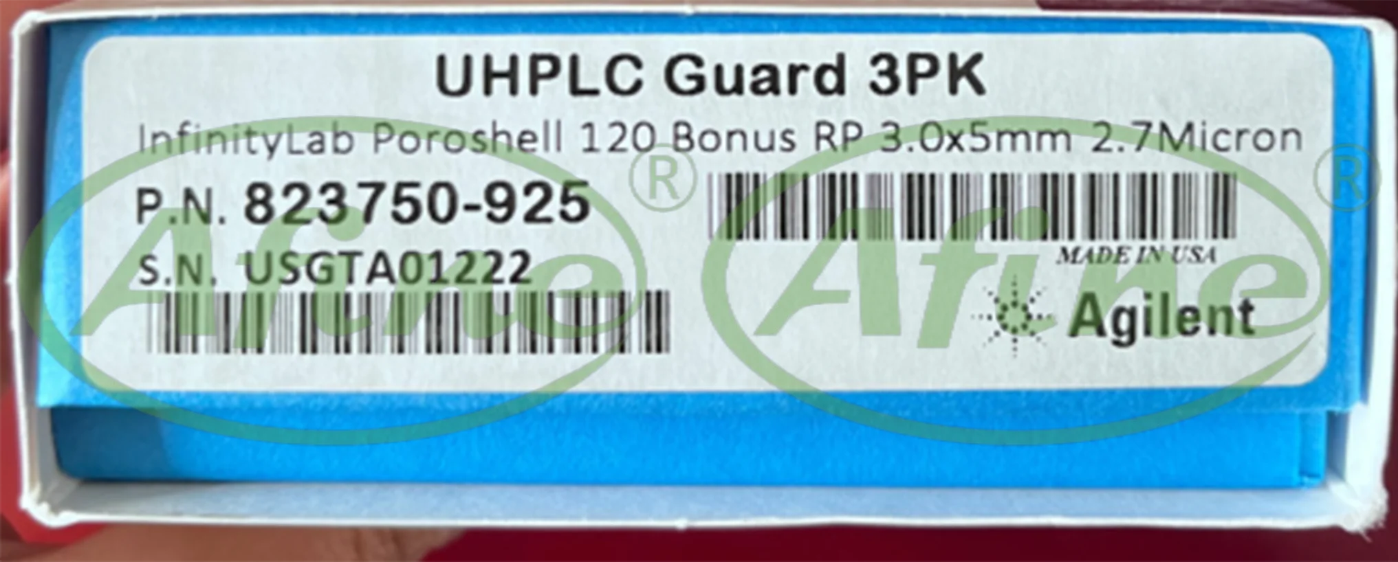 AFINE (Agilent 823750 -925), InfinityLab Poroshell 120 Bonus-RP, 3,0 мм, 2,7 мкм, защита UHPLC, 3 шт.