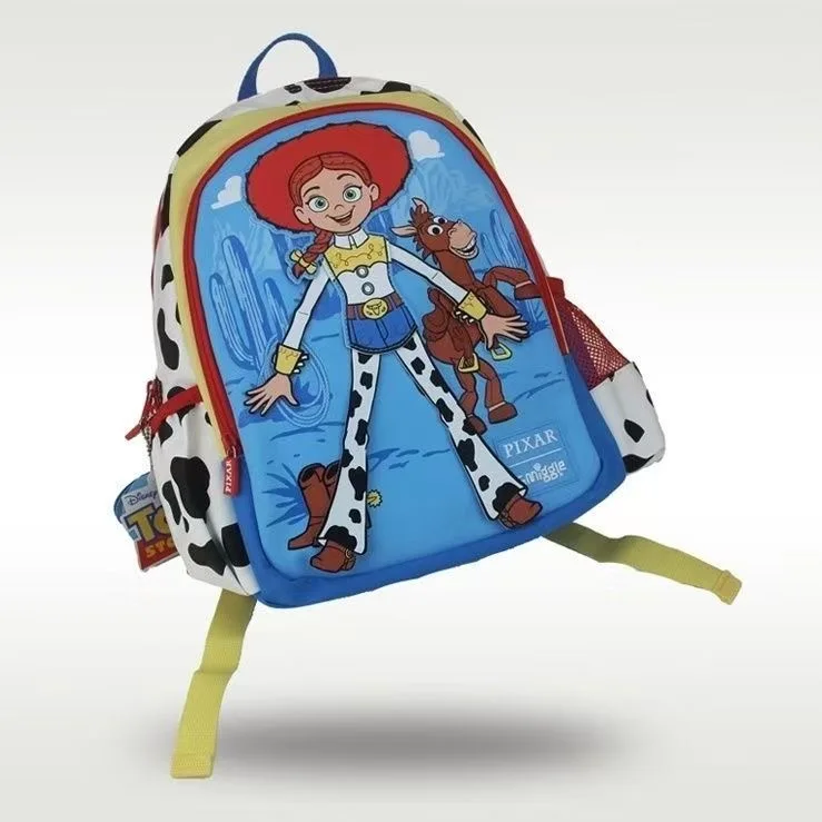Toy Story Jessie Cartoon Backpack Schoolbag Large-Capacity Storage Bag Multi Functional Decompression Gifts