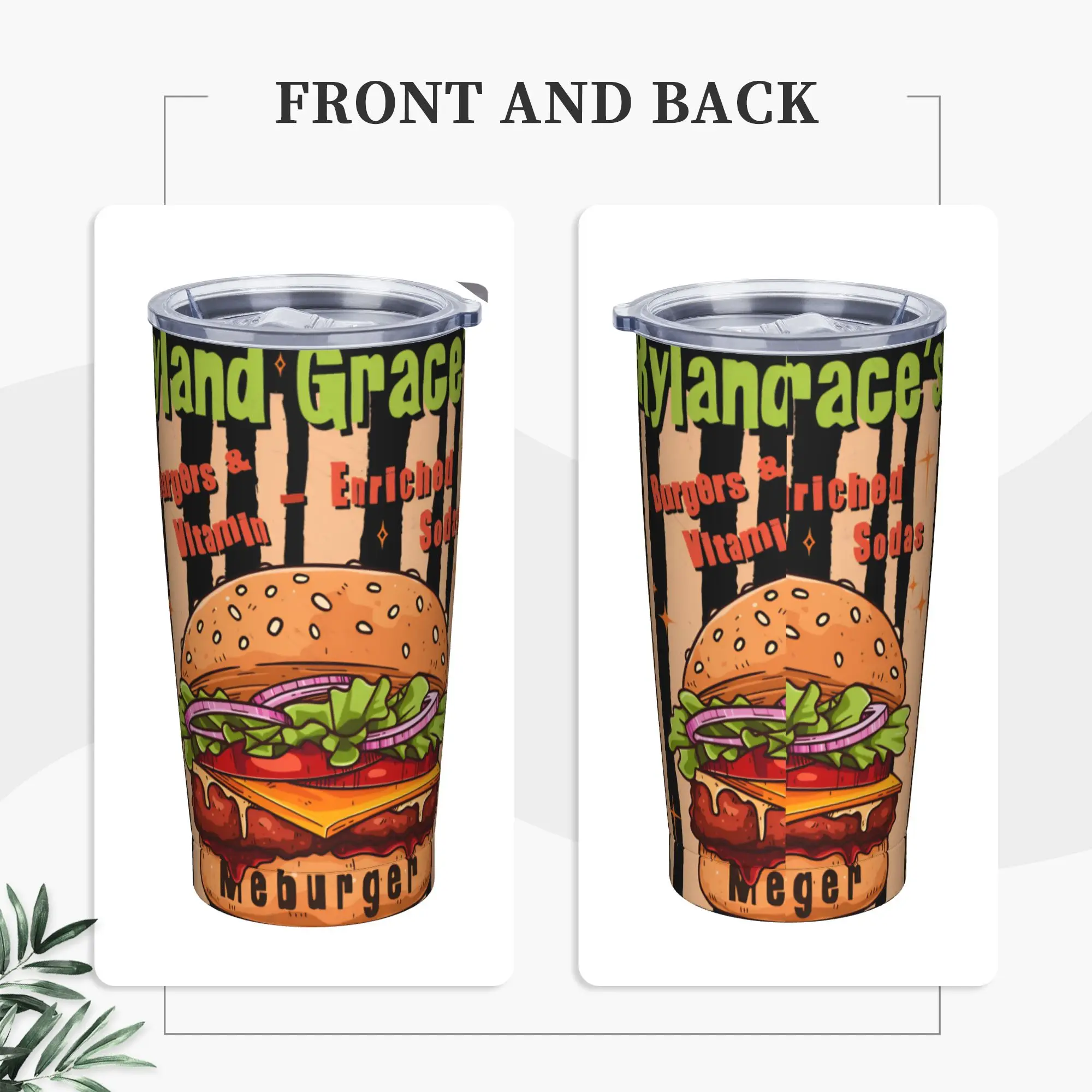 Project Hail Mary Ryland Grace Meburger Insulated Tumbler with Lid  Stainless Steel Coffee Mugs Office Home Car Bottle Cup, 20oz
