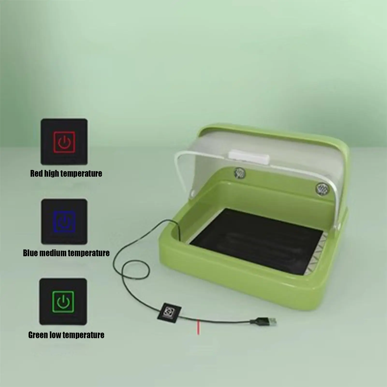2025 Baby Chick Brooder Bird Incubator Brooding Box Chick Warmer Poultry Habitat Supplies for parrots chickens ducklings chicks