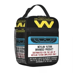 Alien Film Weyland Yutani Corp Insulated Lunch Bag Building Better World Storage Food Box Thermal Cooler Bento Box School