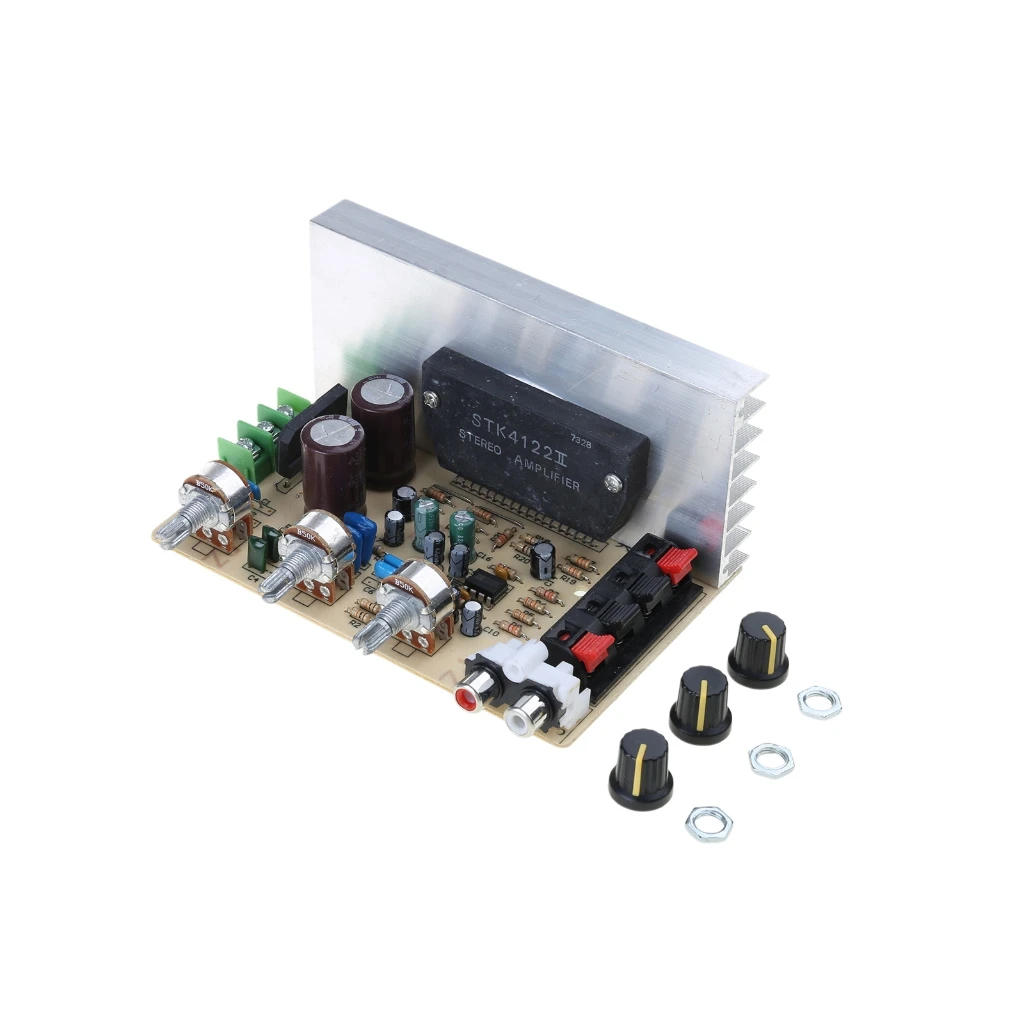 

50W+50W STK4132/4112 Amplifier Board DX-0408 2.0Channel Double AC15-18V High-Powers DIY Amplifier Board Modules