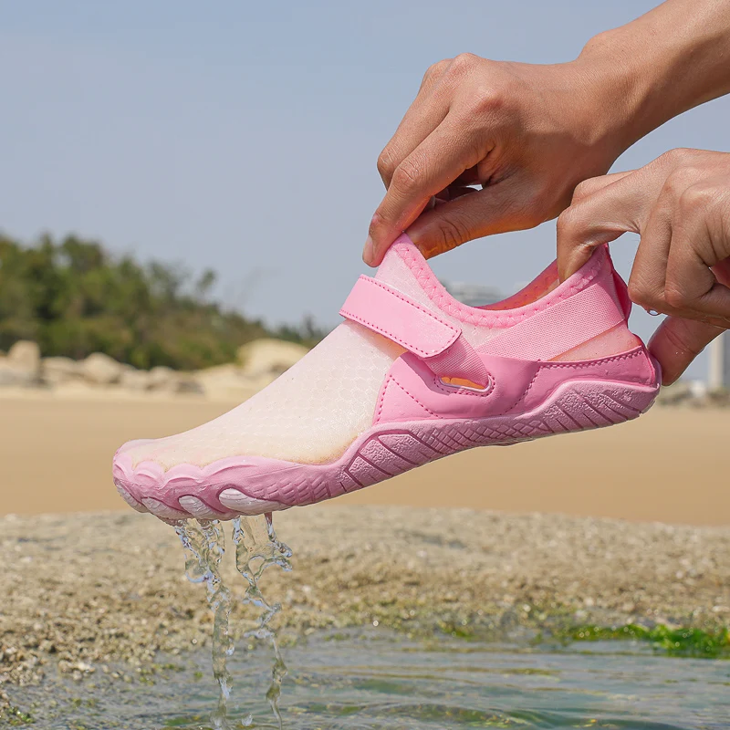 

Летняя обувь для воды, новая женская обувь для воды, обувь для босиком, пляжная обувь, быстросохнущая обувь для воды, пляжный серфинг, прогулка, йога 36-42