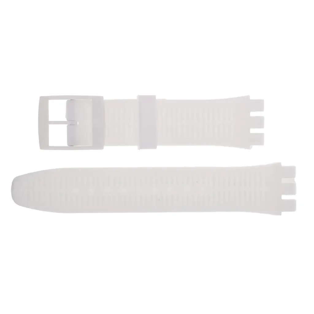 High Quality Silicone Watch Band 19mm 21mm Durable Rubber Strap for Sports Watches Outdoor Fitness