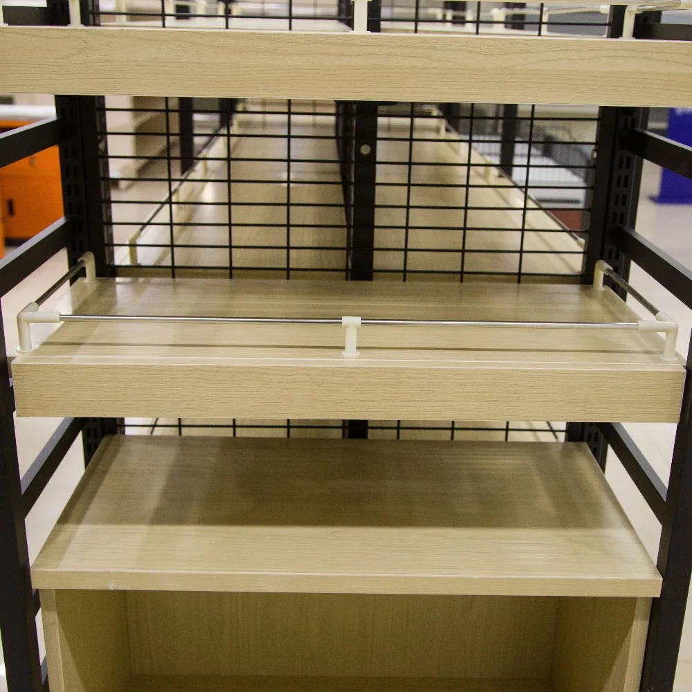 Custom.Merchandise Display Racks Store Display Rack Holz-Stahlregale