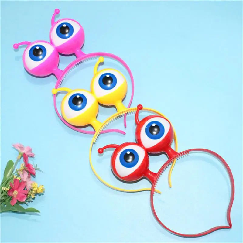 Headband Can Be Used Repeatedly Halloween Headband Flash Eyeball Party Night Light Props Glitter Eyeball Headband Glow Headband