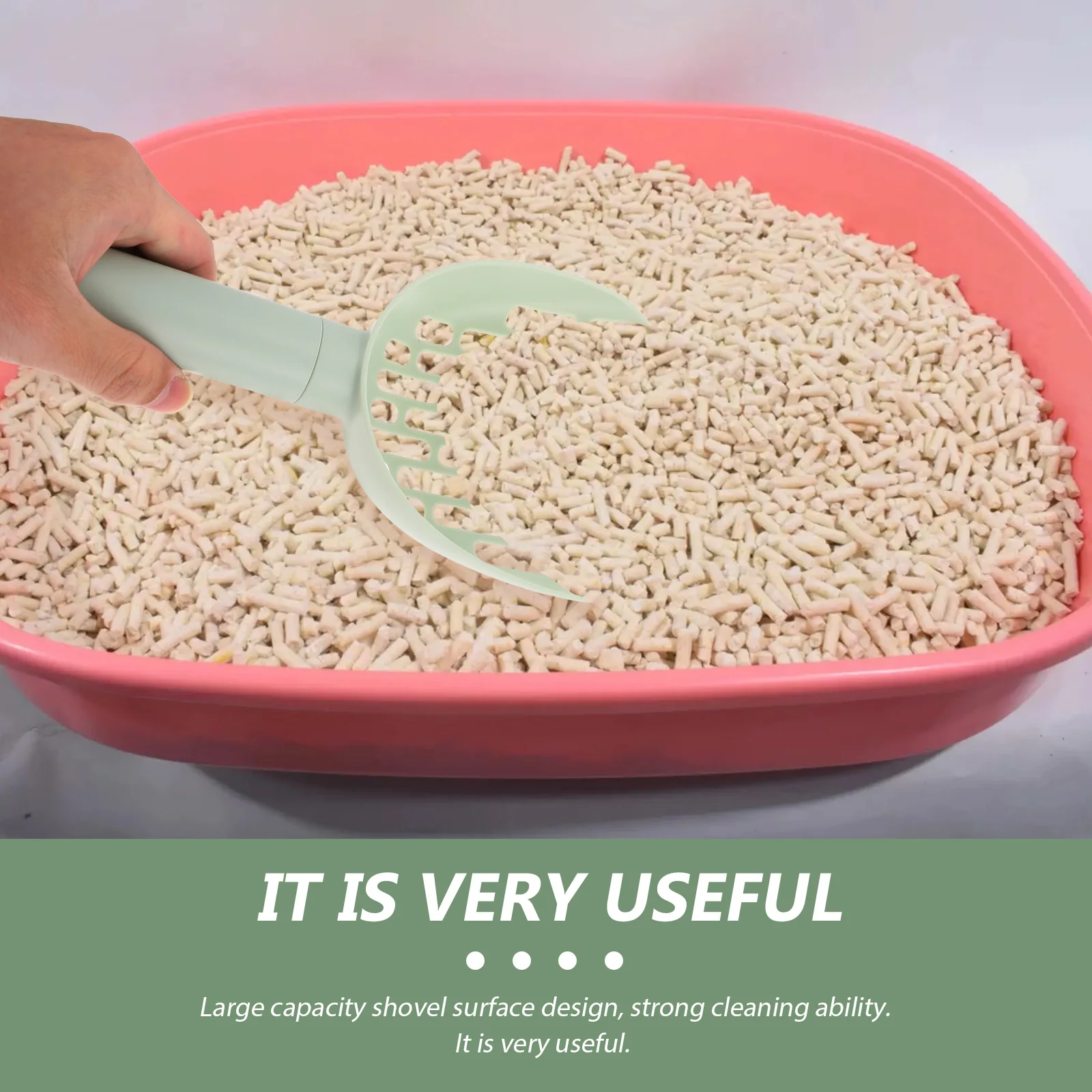 Cat Litter Multi-function Kitten Sand Scooper Plastic Dog