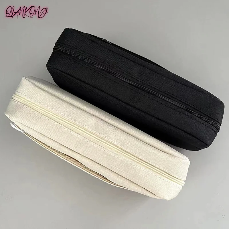 

Pencil Bag Zipper Pencilcase Large Capacity Pencil Pouch School Supply Pencil Case Stationery Office Study Portable Storage Bag