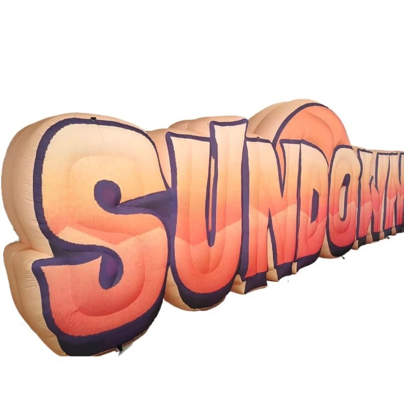 

Inflatable advertising sign product giant inflatable letter sign