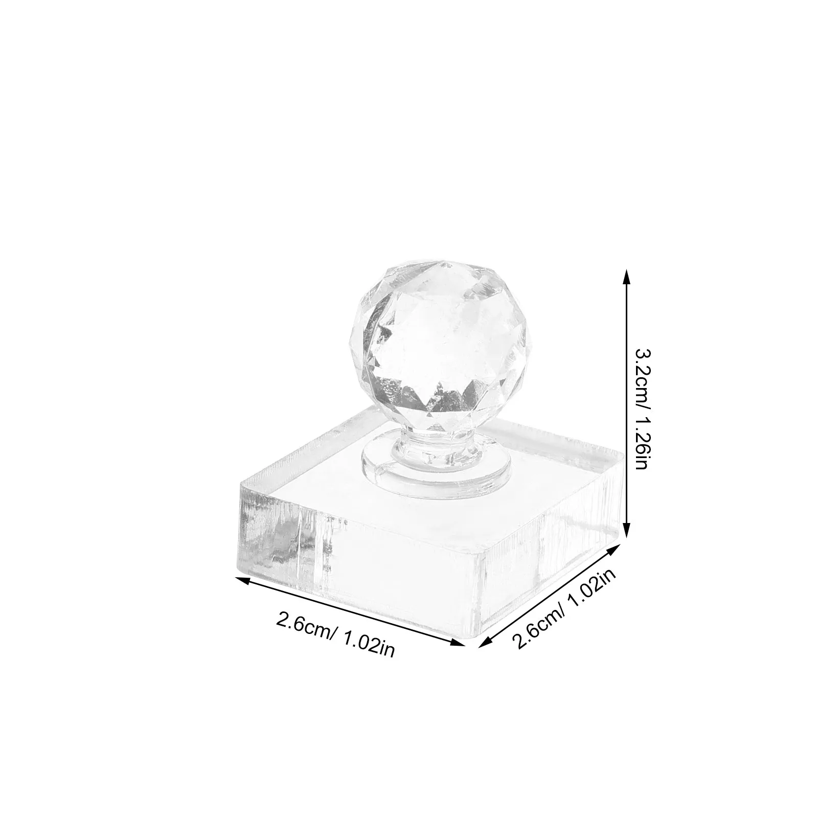 2Pcs Acrylic Pestle Pigment Grinder Artist Grinding Rod Manual Grinding Tool for Oil Acrylic Watercolor Paint Creation