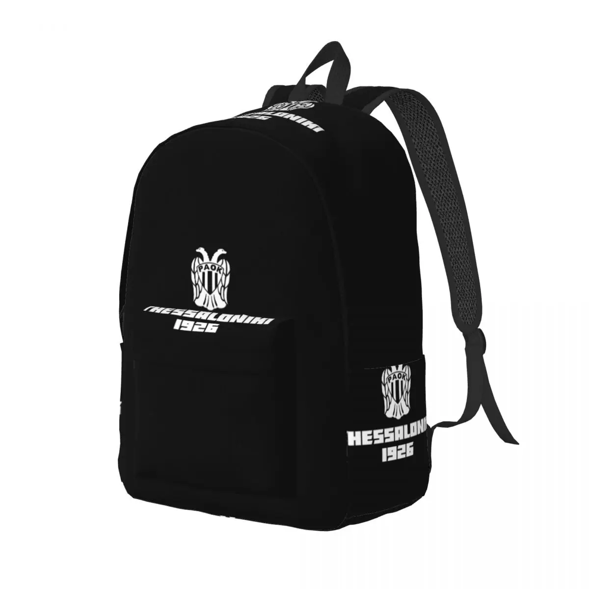 Paok Thessaloniki Ultras Hooligans Backpack Daypack Large Capacity Children BookBag School Bag Shoulder Bags for Men Women