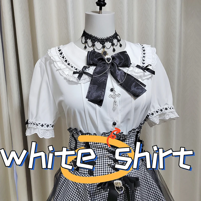 short white shirt