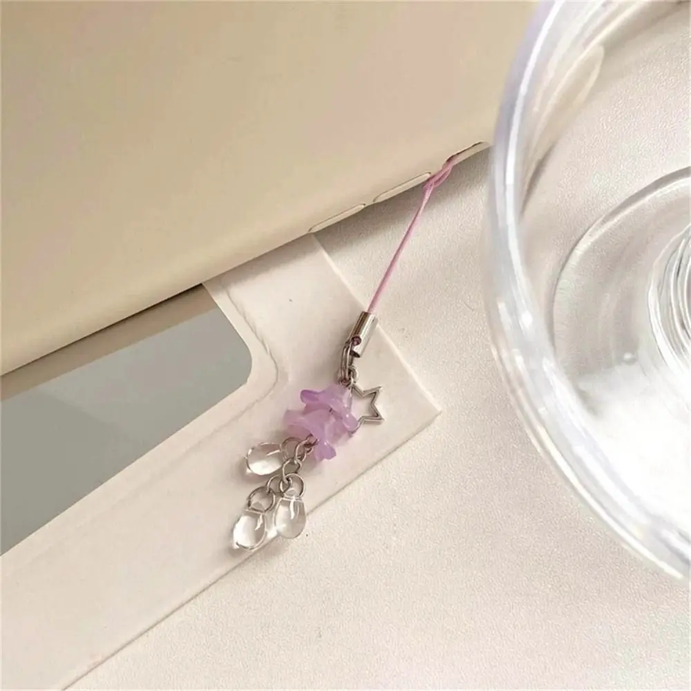 

Ремешок для телефона Y2K, подвеска для телефона, ремешки для телефона, кулон «Звездная медуза» в стиле Fairy Core, бисерный брелок, ручной работы, цепочка-ремешок для телефона