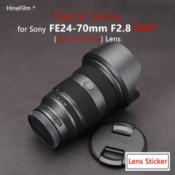 2470GM II-Protector de piel para lente Sony FE 24-70mm F2.8 GM II SEL2470GM2, calcomanía prémium, pegatina protectora 2470, FE24-70 F2.8 gm2