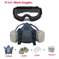 15 in1 Black Goggles