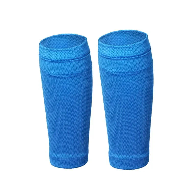 1 Pair Soccer Shin Guards Pads With Pocket Adult Kids Professional Leg Sleeves Support Football Compression Calf Equipment