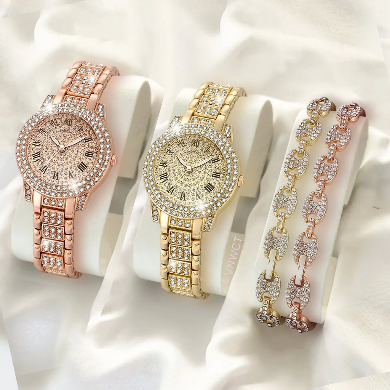 

Женские часы, роскошные элегантные часы из сплава, женские часы с кристаллами, подарок, кварцевые часы, браслет из сплава со стразами Montre