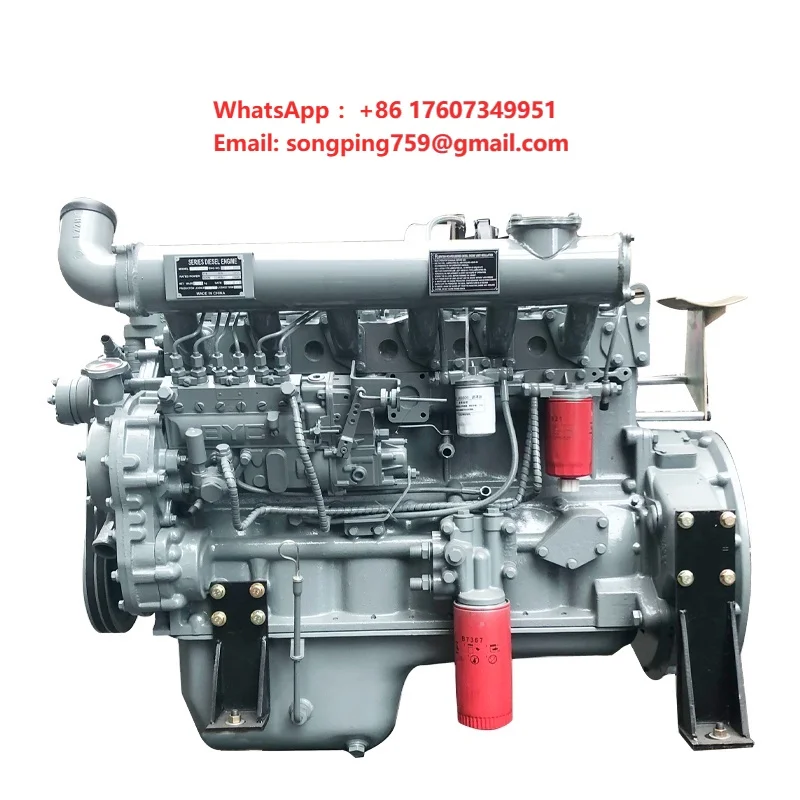 Factory Supply Ricardo Series 6 Cylinder Engine R6105AZLD  110kw Motor diesel for Generator and Pumps Sets