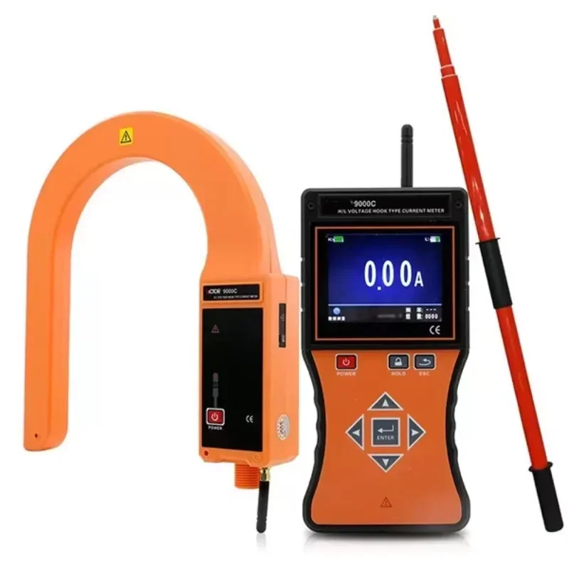 DECCA 9000 Digital High - Low Voltage Clamp Type CT Current Ampere Meter 1000A 4 Digit Electrical Instruments