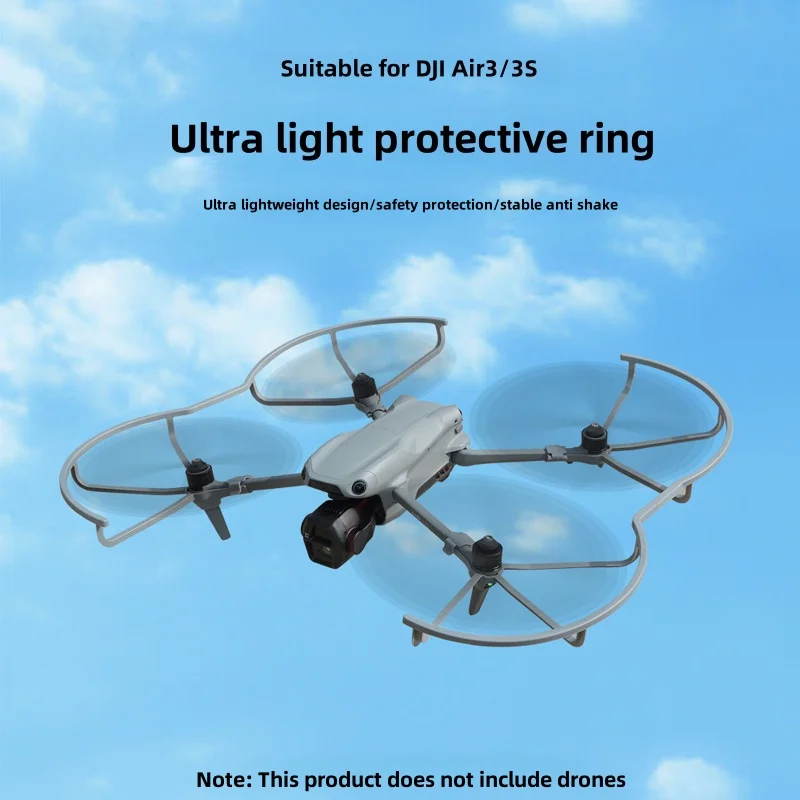 

Anti-collision Propeller Guard Cover Quick Release Drone Bumper Anti-drop Rings Protector for DJI Air3/3S Drone Accessories