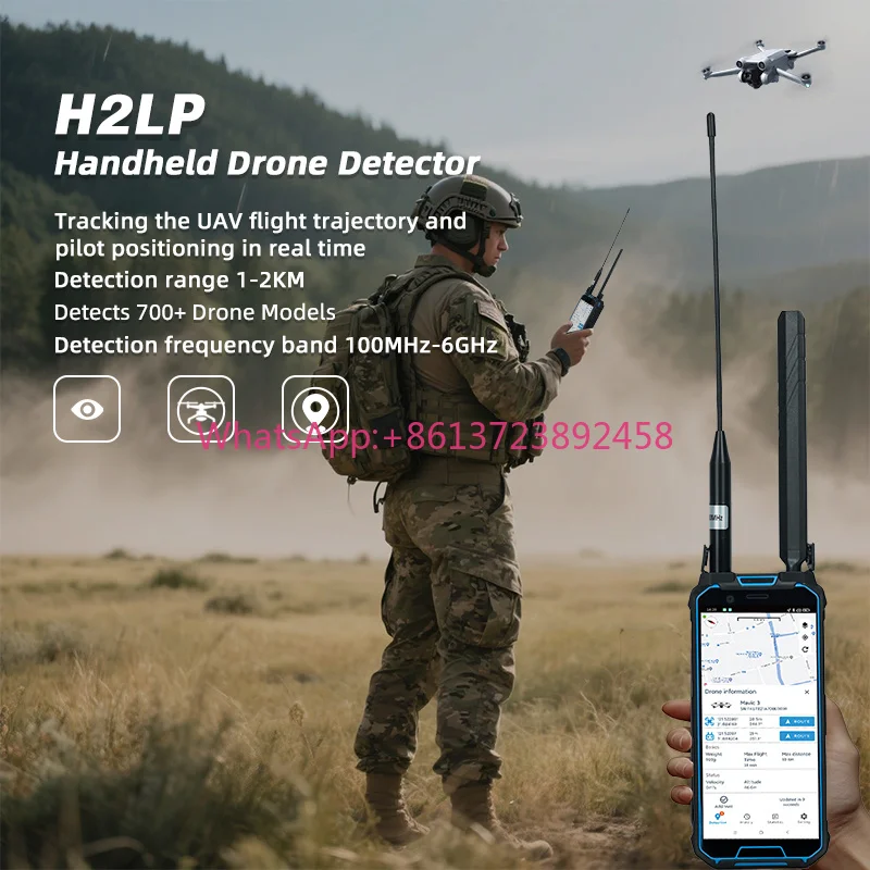 Handheld 3km Fpv Autel 100MHz-6ghhz Drone Signal Detector & Positioning