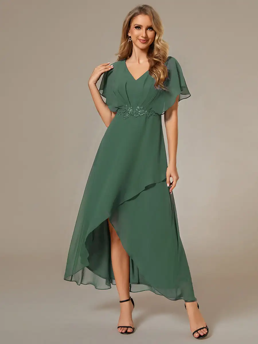 baziiingaaa-vestido-de-fiesta-de-gasa-con-apliques-vestido-de-noche-asimetrico-con-mangas-cortas