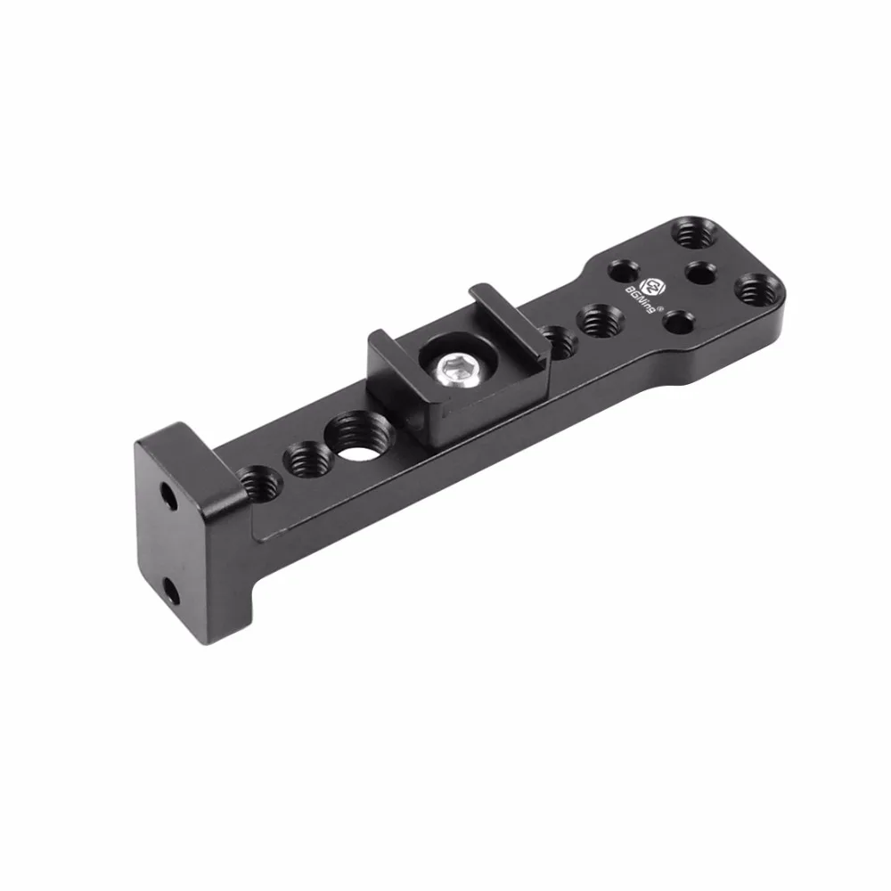 Aluminium Externe Verlängerung Montage Platte Halterung Schnell Release für Mic Monitor Arm Adapter für Ronin S Handheld Gimbal – Detail 8