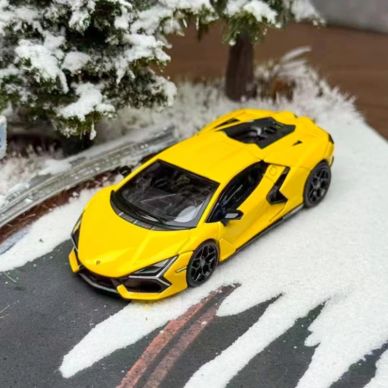 MINIGT 1:64 Reveulto aleación simulación coche modelo colección estática decorado regalos de vacaciones Juguetes
