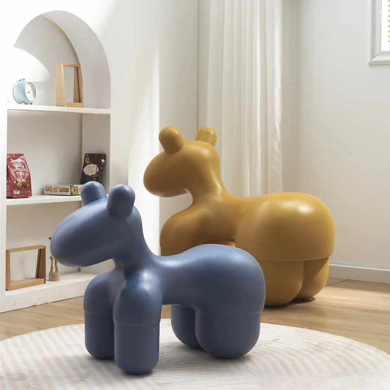 Cartoon hippo chair leisure home sofa living room animal stool