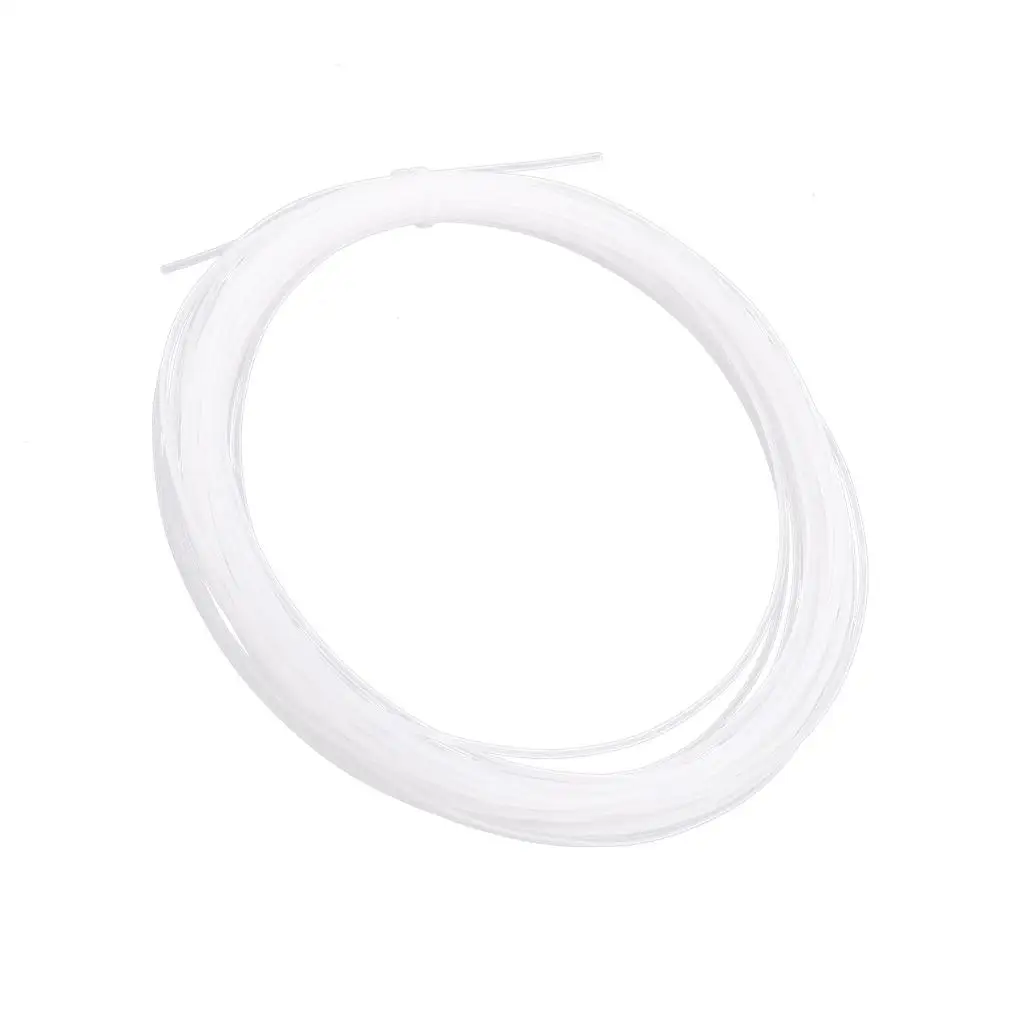 Raqueta de tenis de alta elasticidad, cuerda de 12m, hilo blanco, paquete de 3 a 6